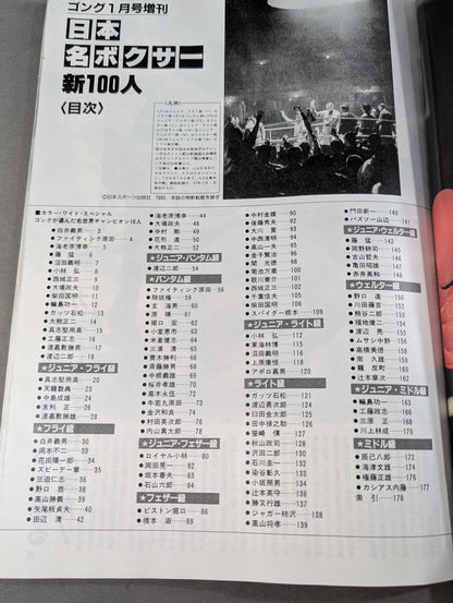 New 100 Famous Japanese Boxers [Yujiro Watanabe, Piston Horiguchi to Jiro Watanabe]