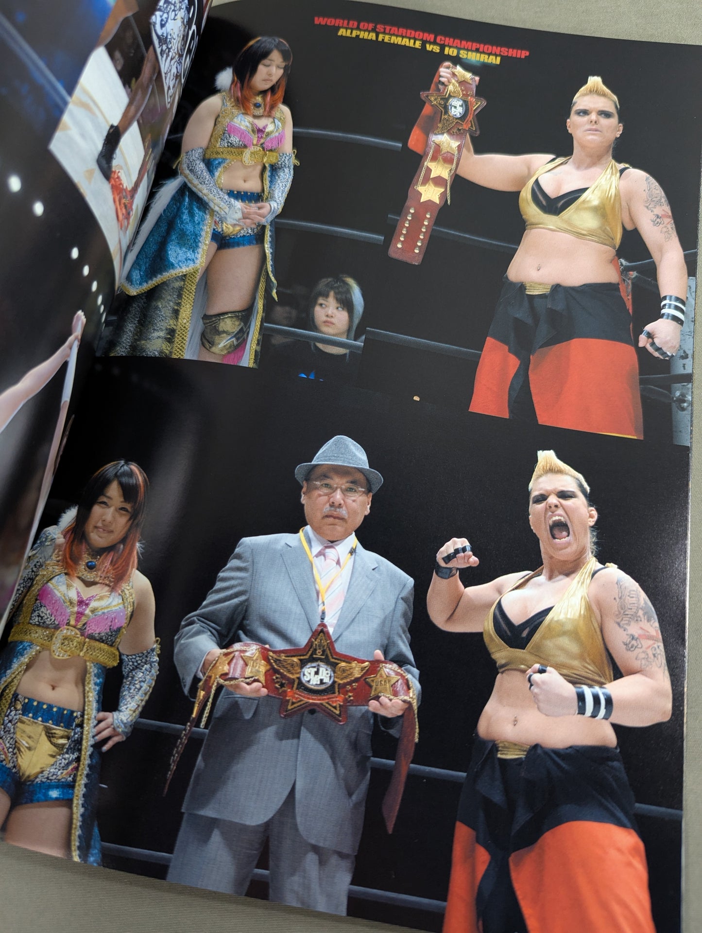 WORLD WONDER RING STARDOM OFFICIAL BOOK / スターダム 両国シンデレラ