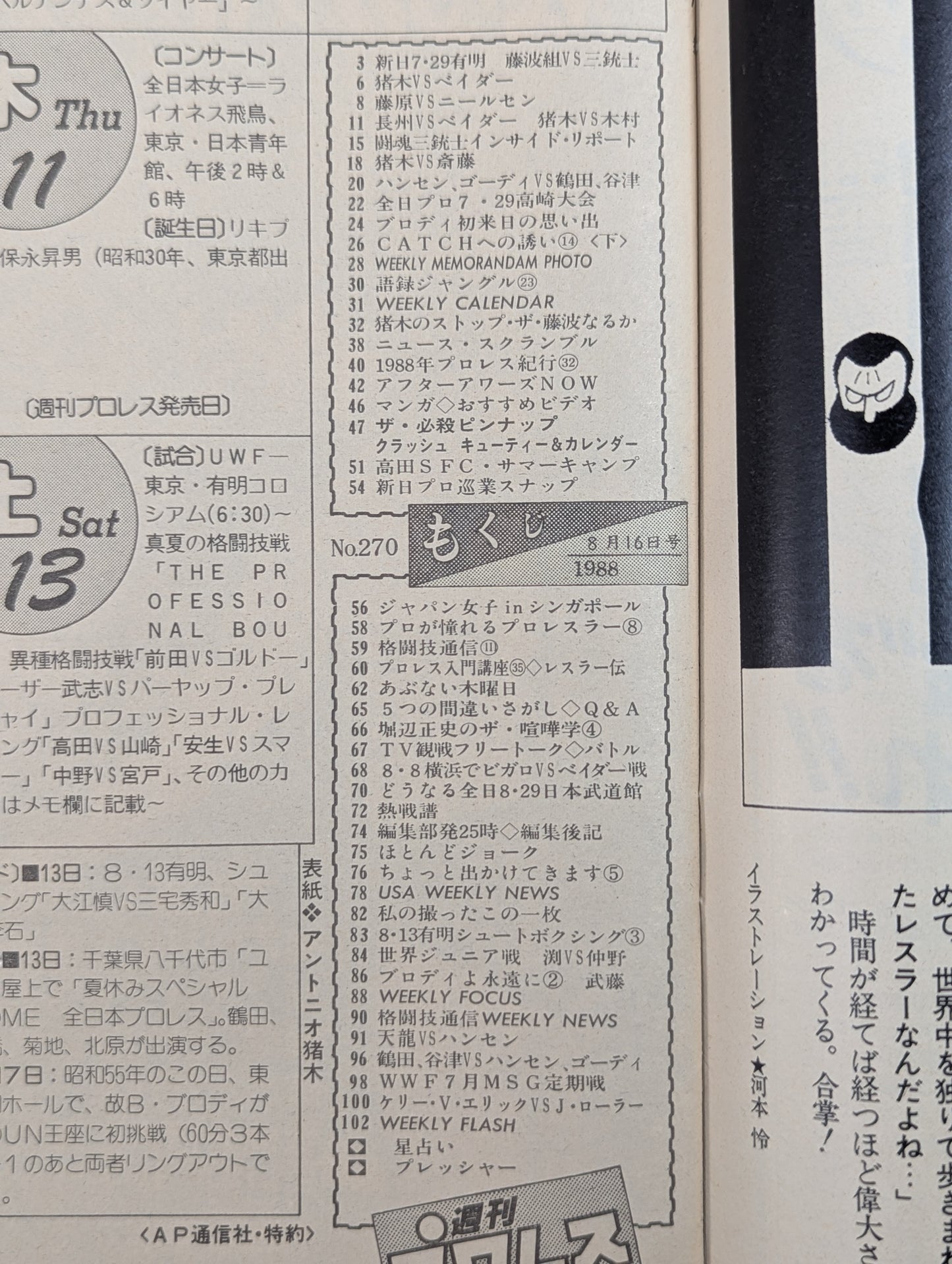 Weekly Pro Wrestling 270