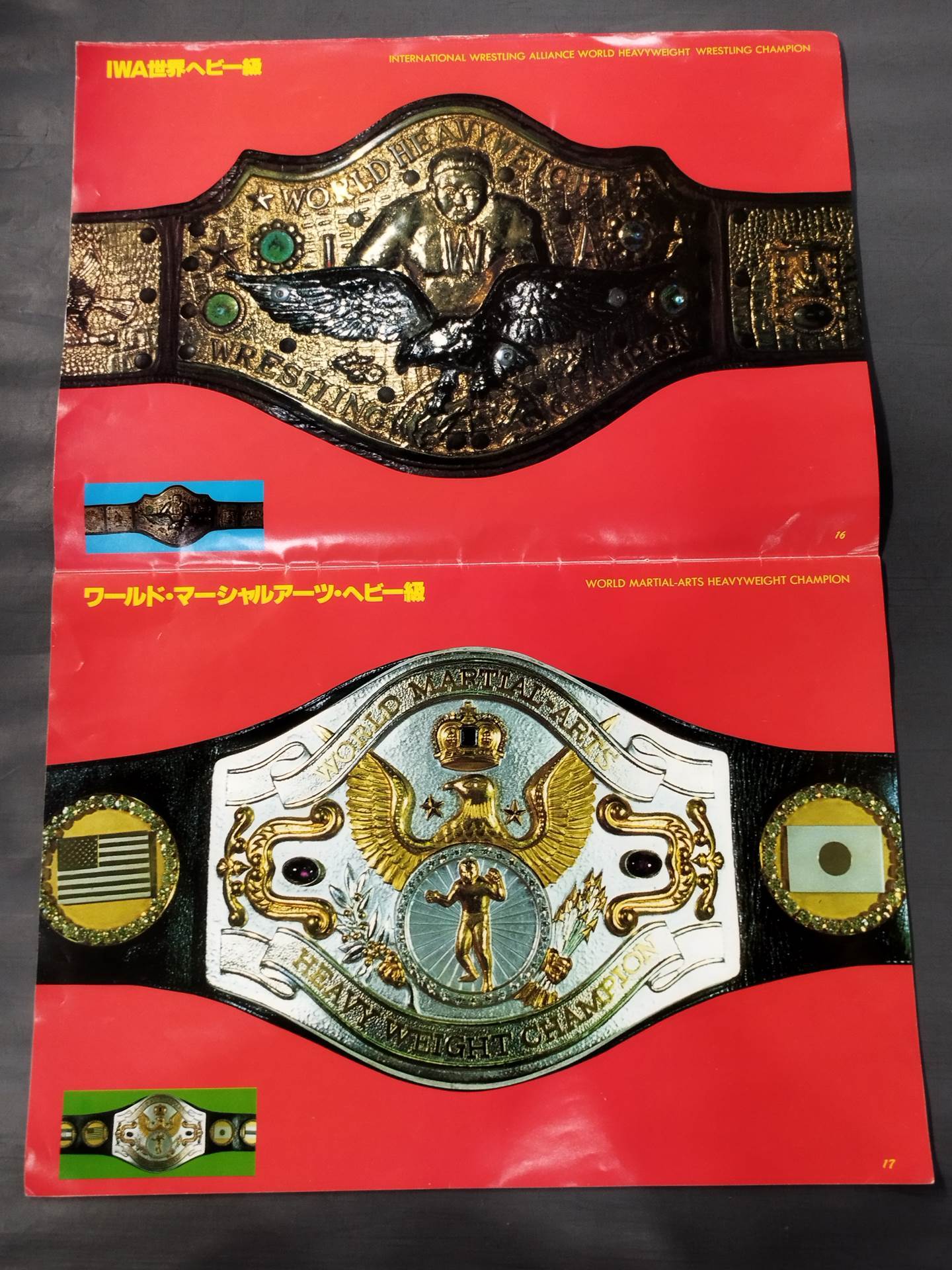 春夏新作モデル ☆実物大☆ 栄光の輝き 闘道館 – プロレスチャンピオンベルト 趣味・スポーツ・実用