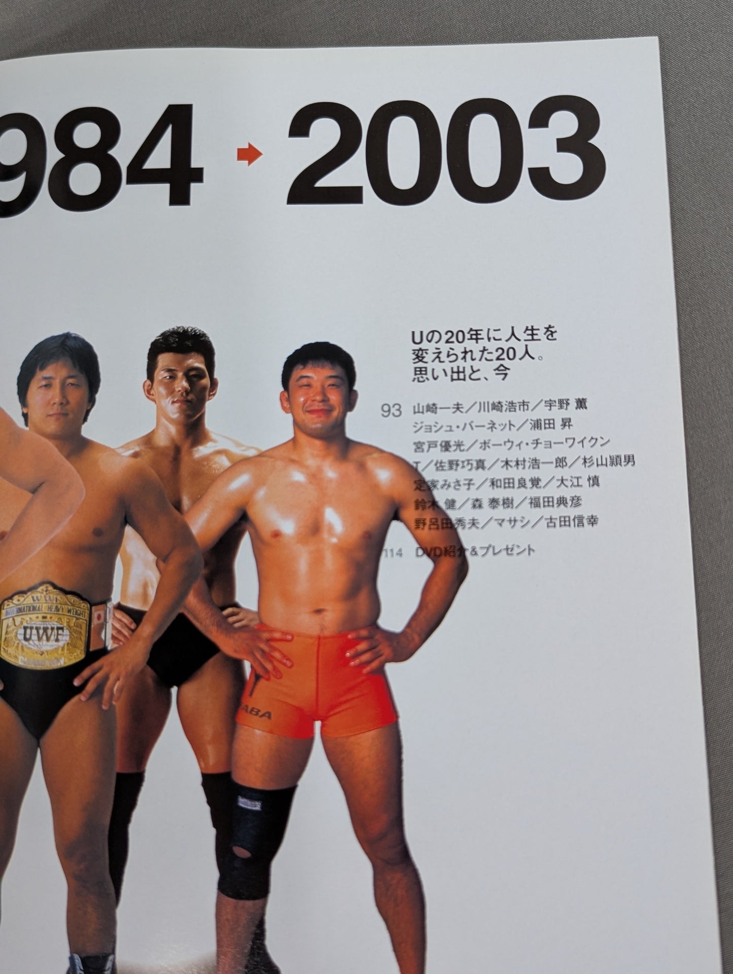 UWF→PRIDE 総合格闘技20年史1984→2003