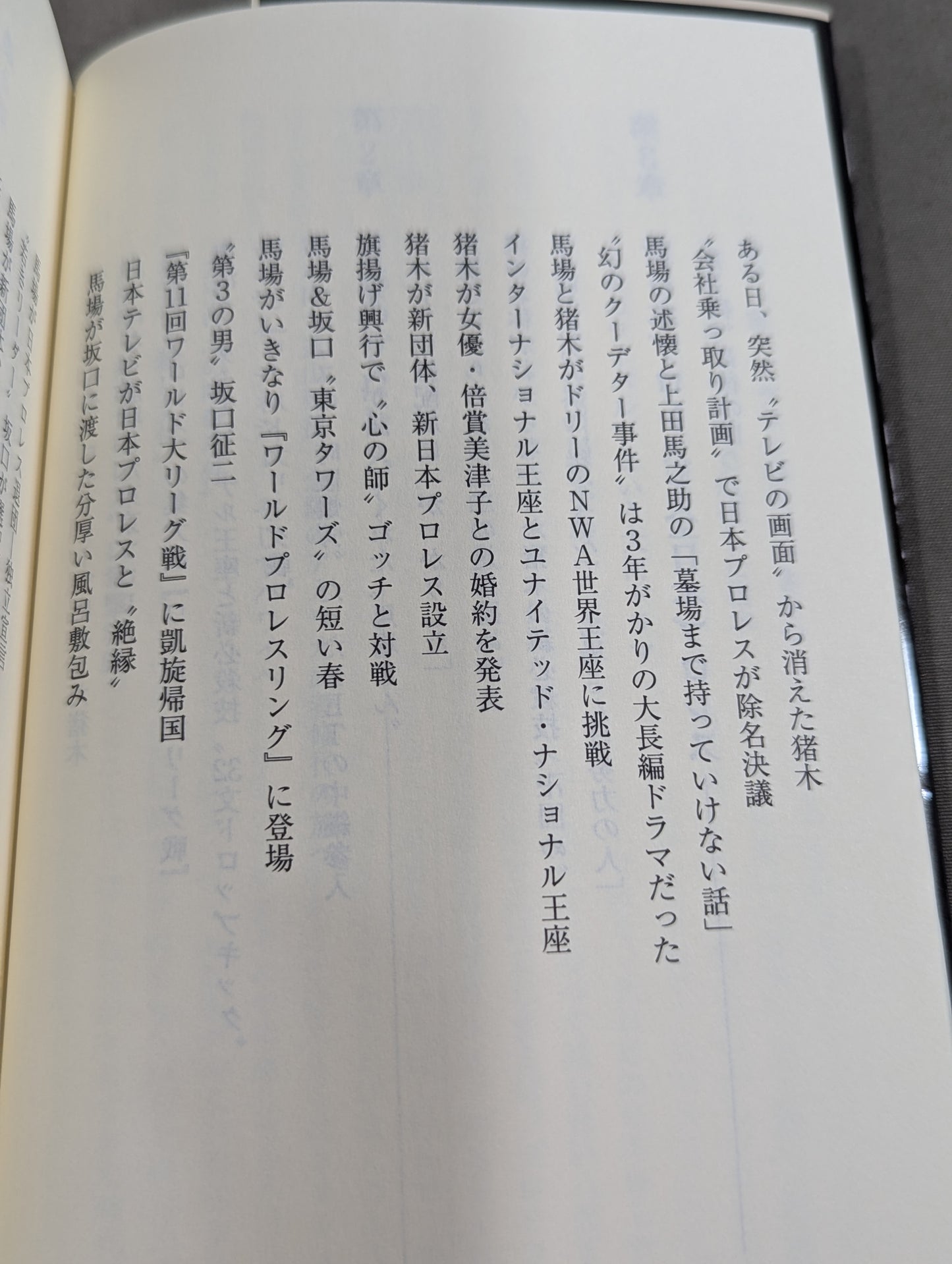 【斎藤文彦 直筆サイン入り】猪木と馬場