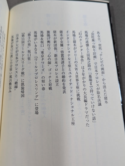 【斎藤文彦 直筆サイン入り】猪木と馬場