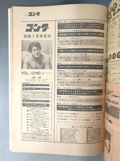 別冊ゴングVol.12 No.1