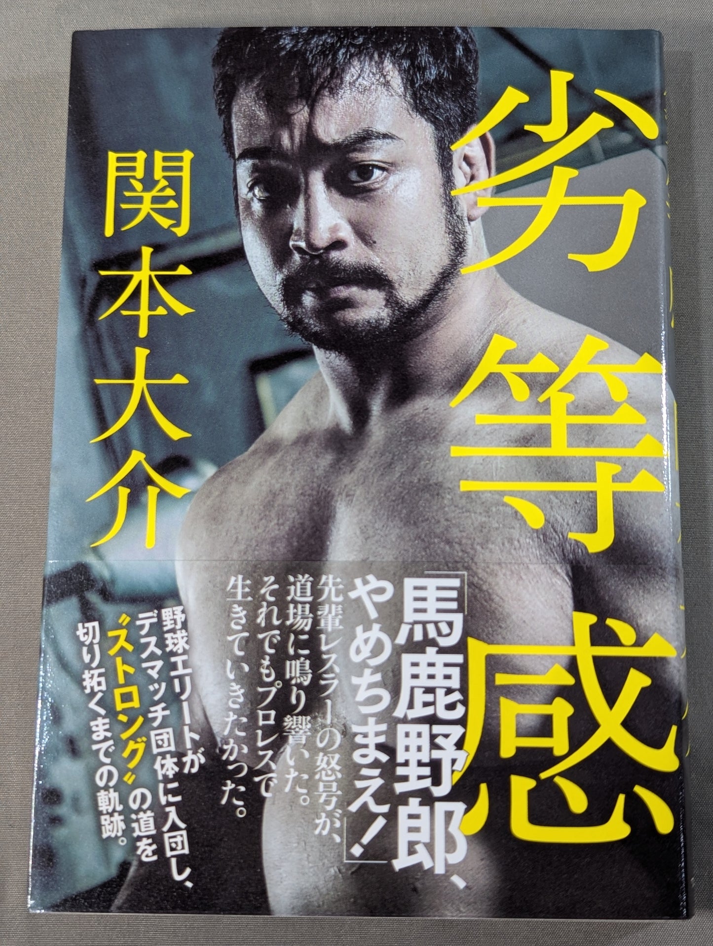 【関本大介 直筆サイン入り】劣等感
