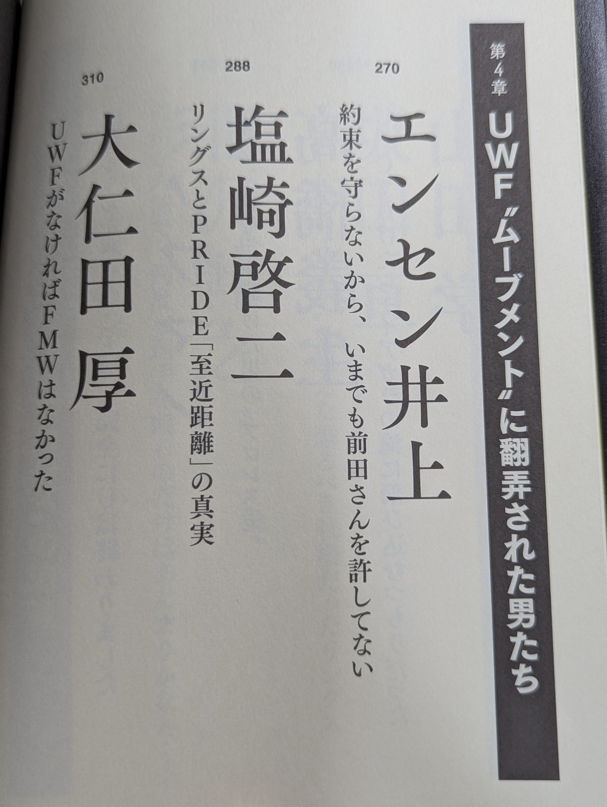 証言UWF 完全崩壊の真実