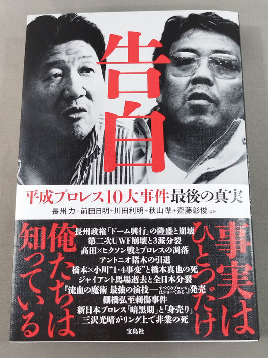 告白 平成プロレス10大事件 最後の真実