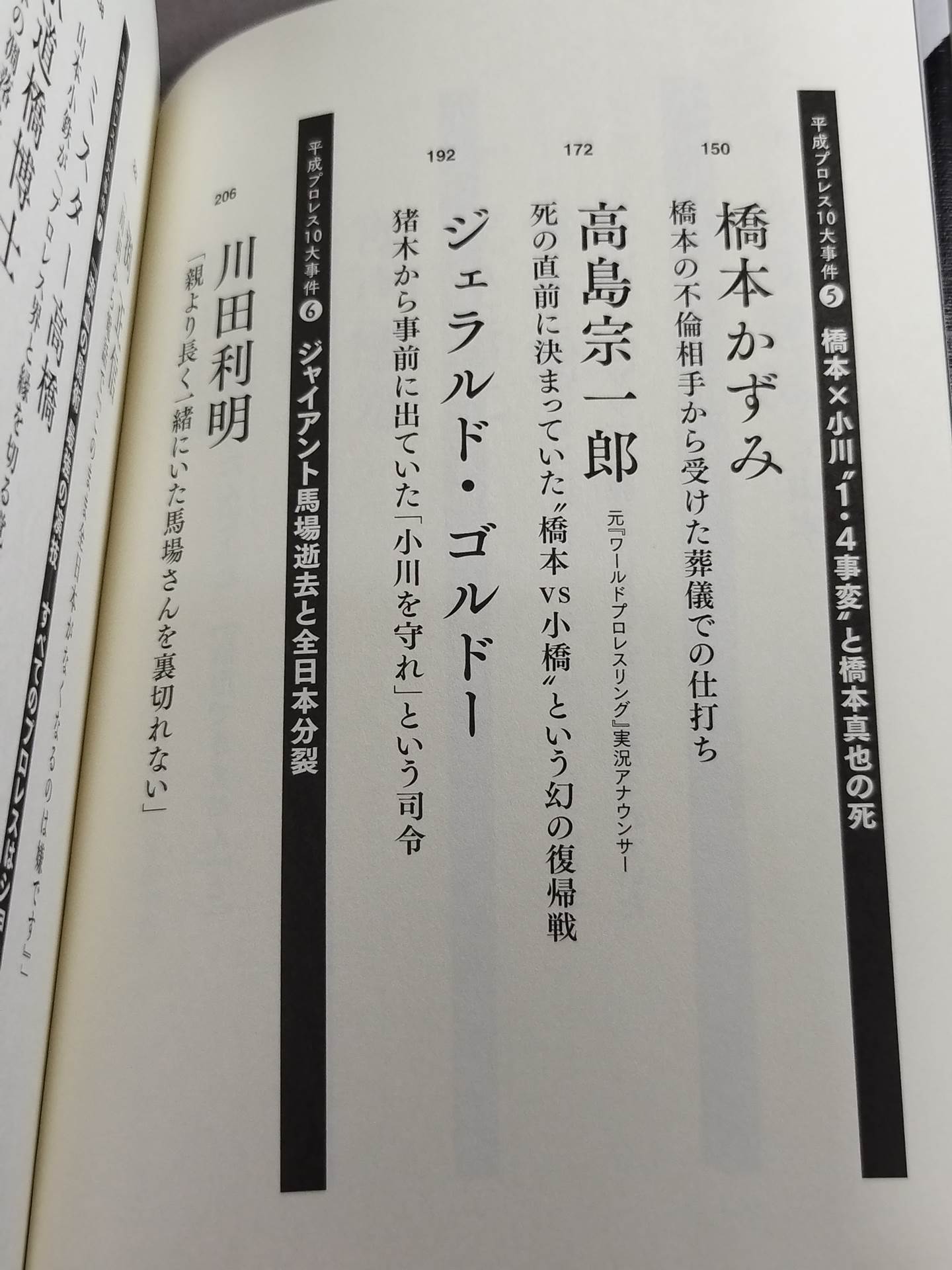 告白 平成プロレス10大事件 最後の真実