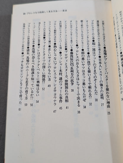 続・プロレスを10倍楽しく見る方法