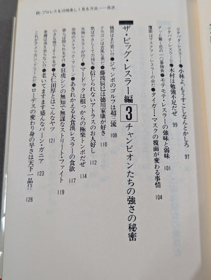 続・プロレスを10倍楽しく見る方法
