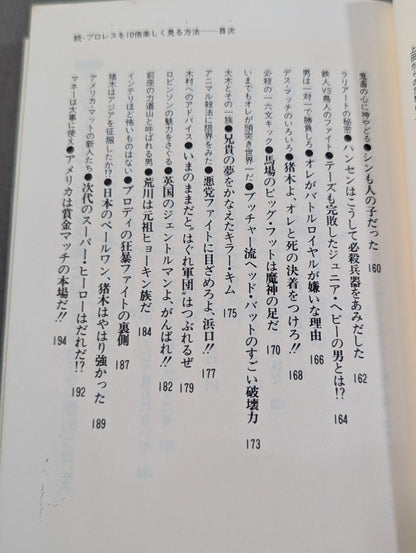 続・プロレスを10倍楽しく見る方法