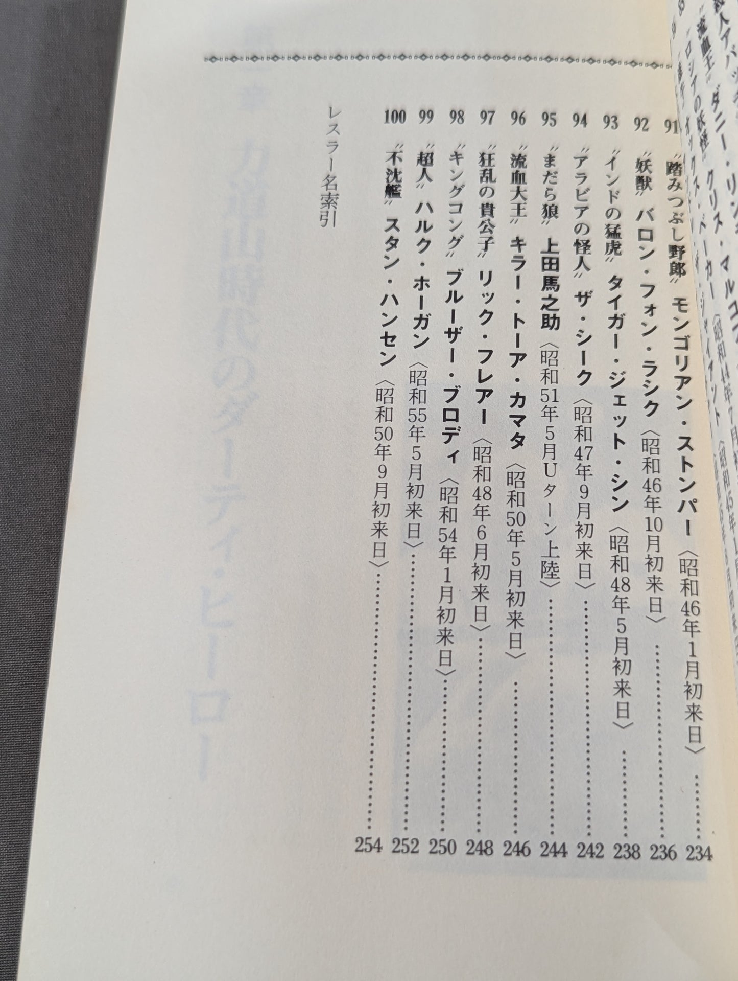 プロレス悪党列伝 強くて悪くて凄いヤツ