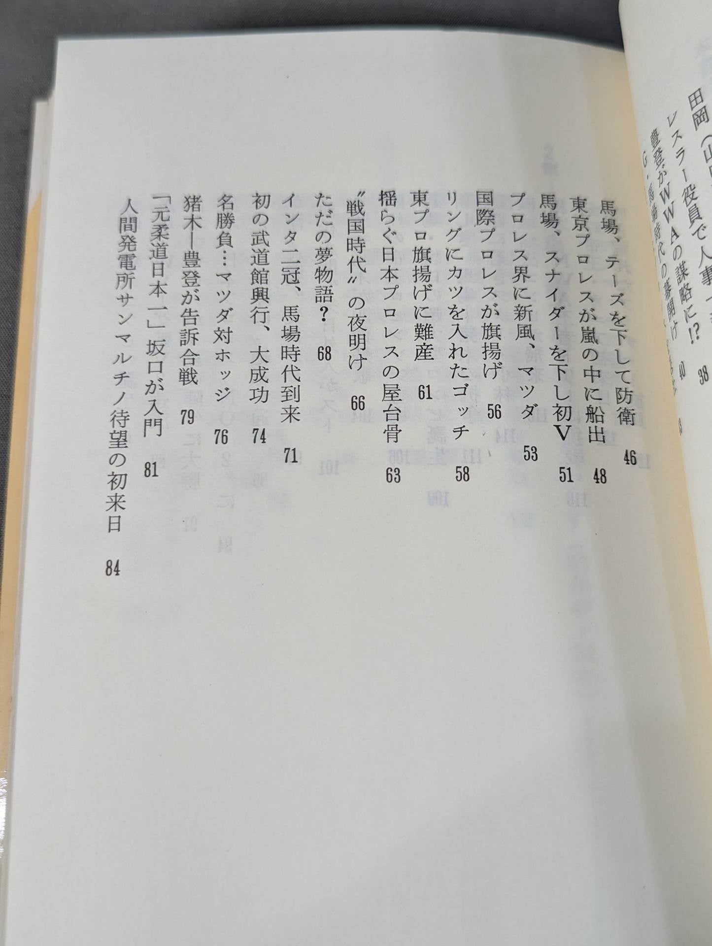 鈴木庄一の日本プロレス史・下 第二期黄金時代