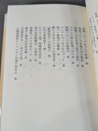 鈴木庄一の日本プロレス史・下 第二期黄金時代