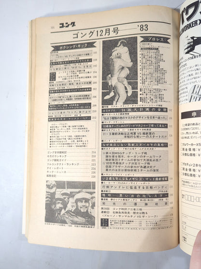 月刊ゴングVol.16 No.12
