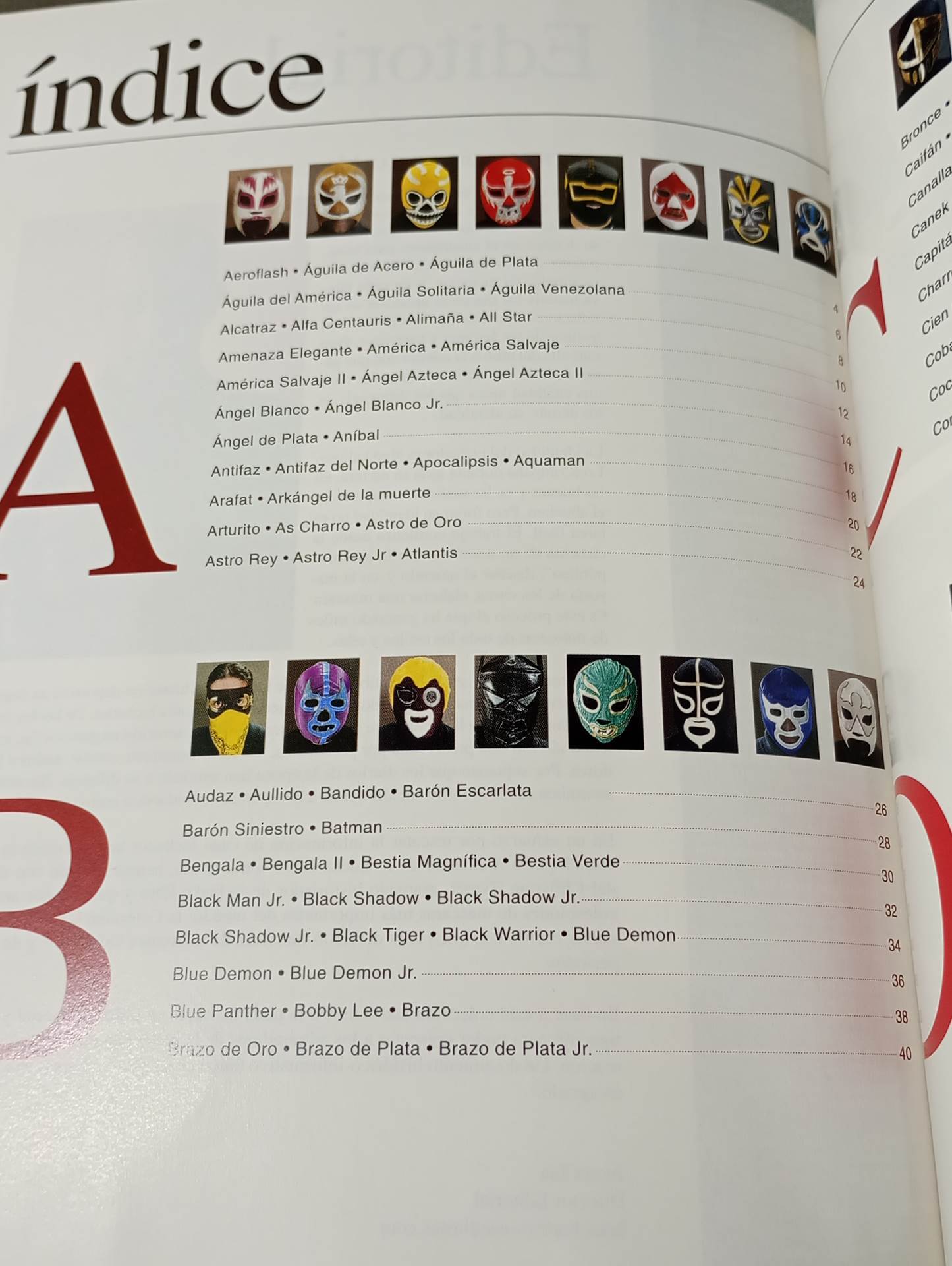 Enciclopedia de MASCARAS Tomo 1