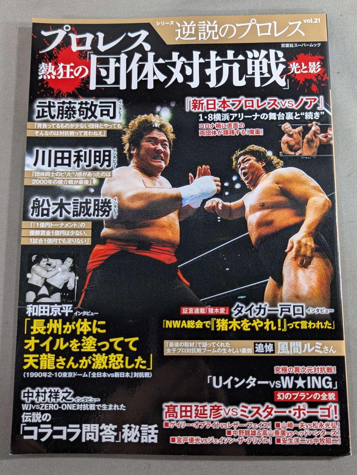 Series Paradoxical Pro Wrestling Vol.21 Pro Wrestling  frenzy "promotion  competition" Light and Shadow