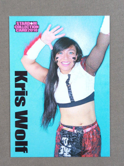 2018 STARDOM COLLECTION CARD Chris Wolf (106)