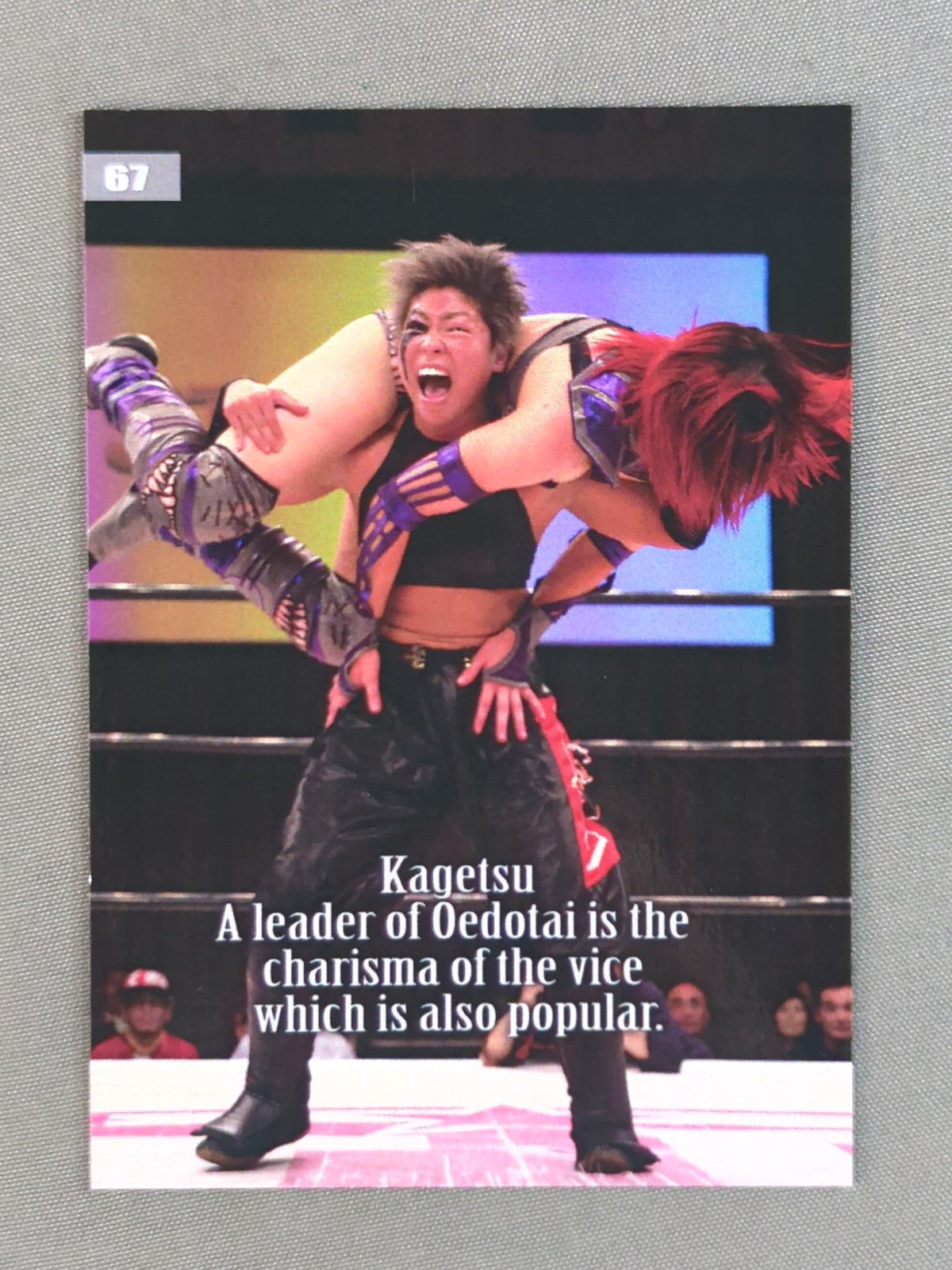 2018 STARDOM COLLECTION CARD 花月(67)