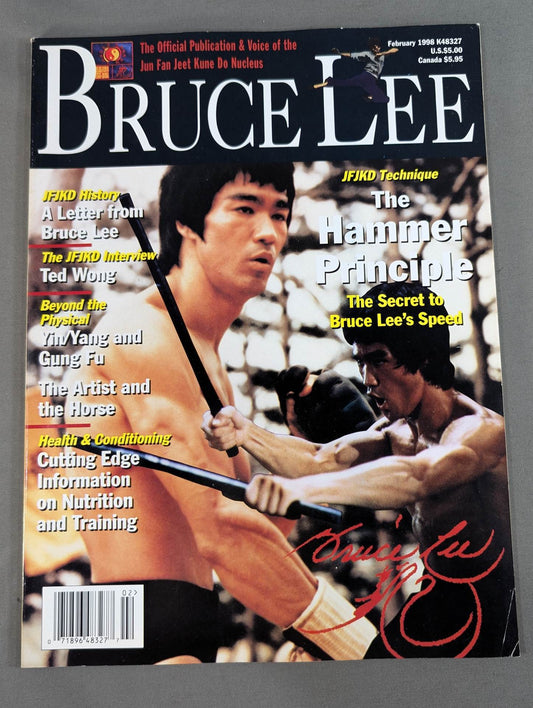 BRUCE LEE The Official Publication & Voice of the JunFan Jeet Kune Do Nucleus / February 1998 issue