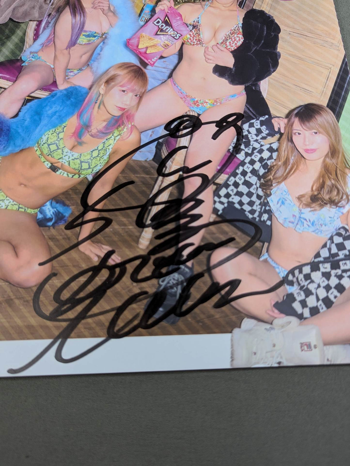 【Tam Nakano  hand signed autograph 】Bikiniing Winter (Premium Ver.)