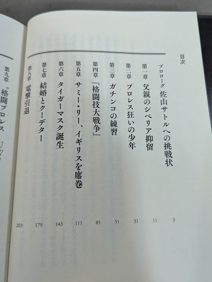 True theory: Satoru Sayama  The Man Called Tiger Mask