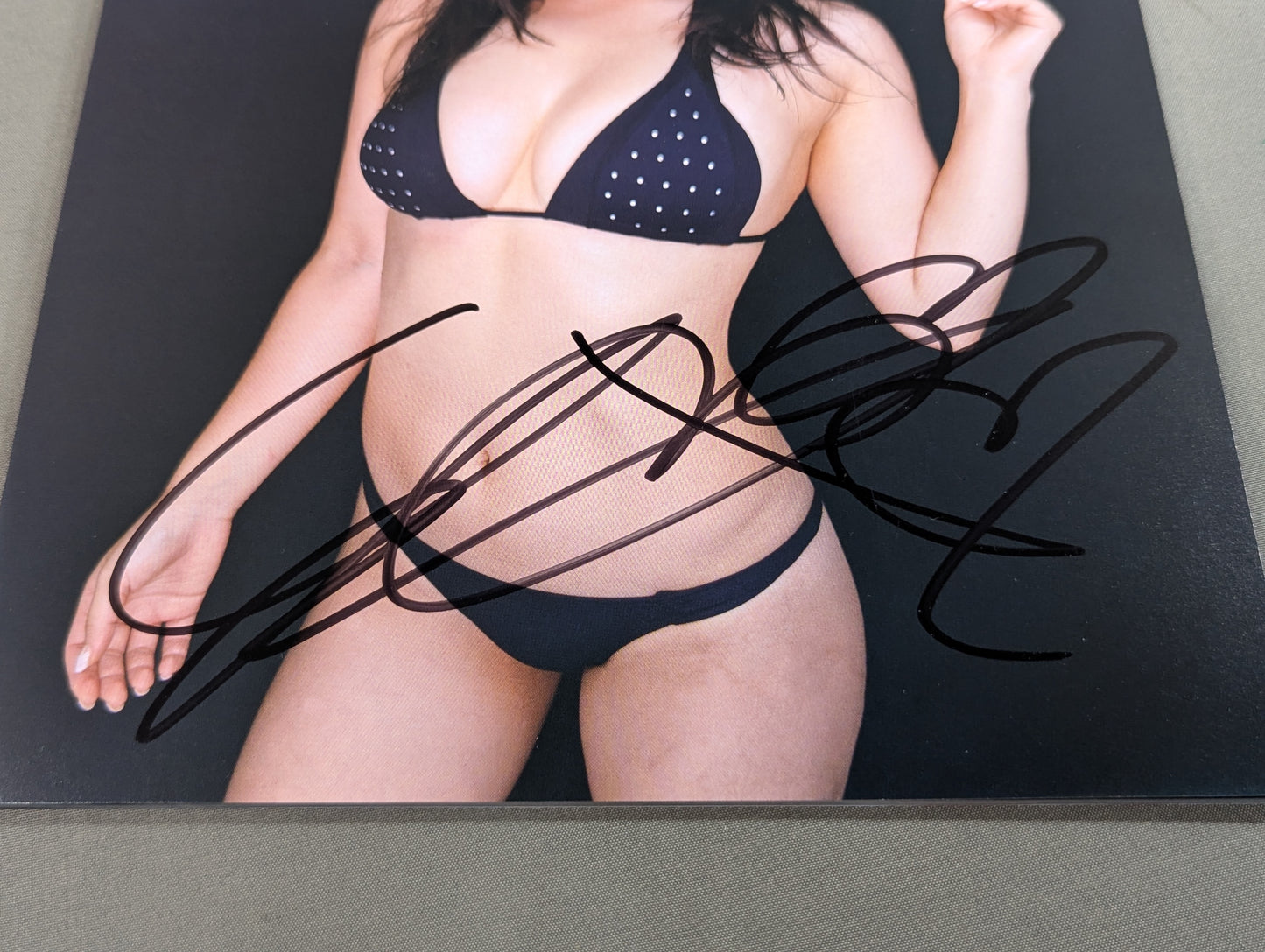 [Yuzuki Aikawa  hand signed autograph 】FOTOLIBRE de Mascara Numero.50