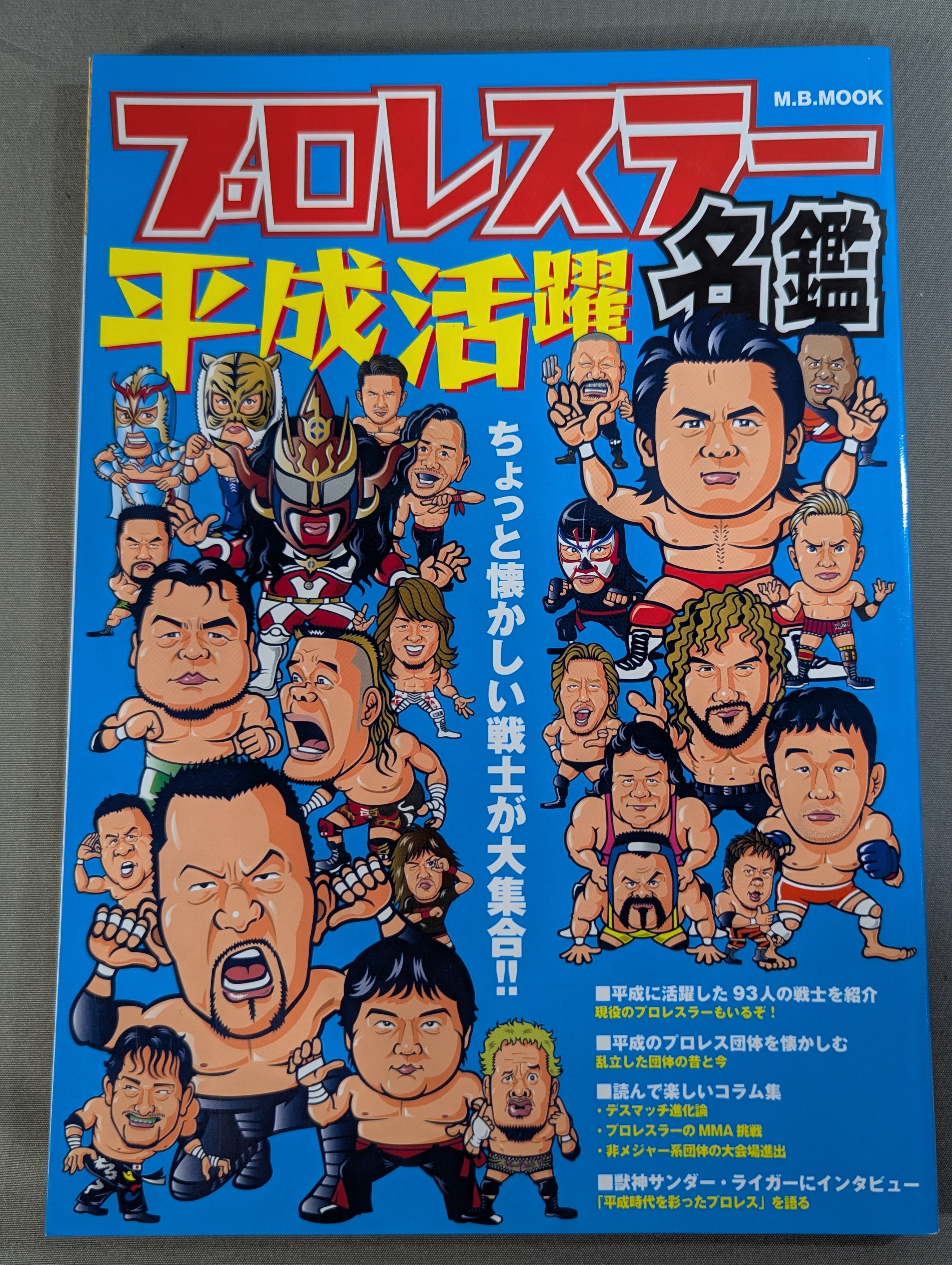 平成活躍プロレスラー名鑑 ちょっと懐かしい戦士が大集合!! – 闘道館