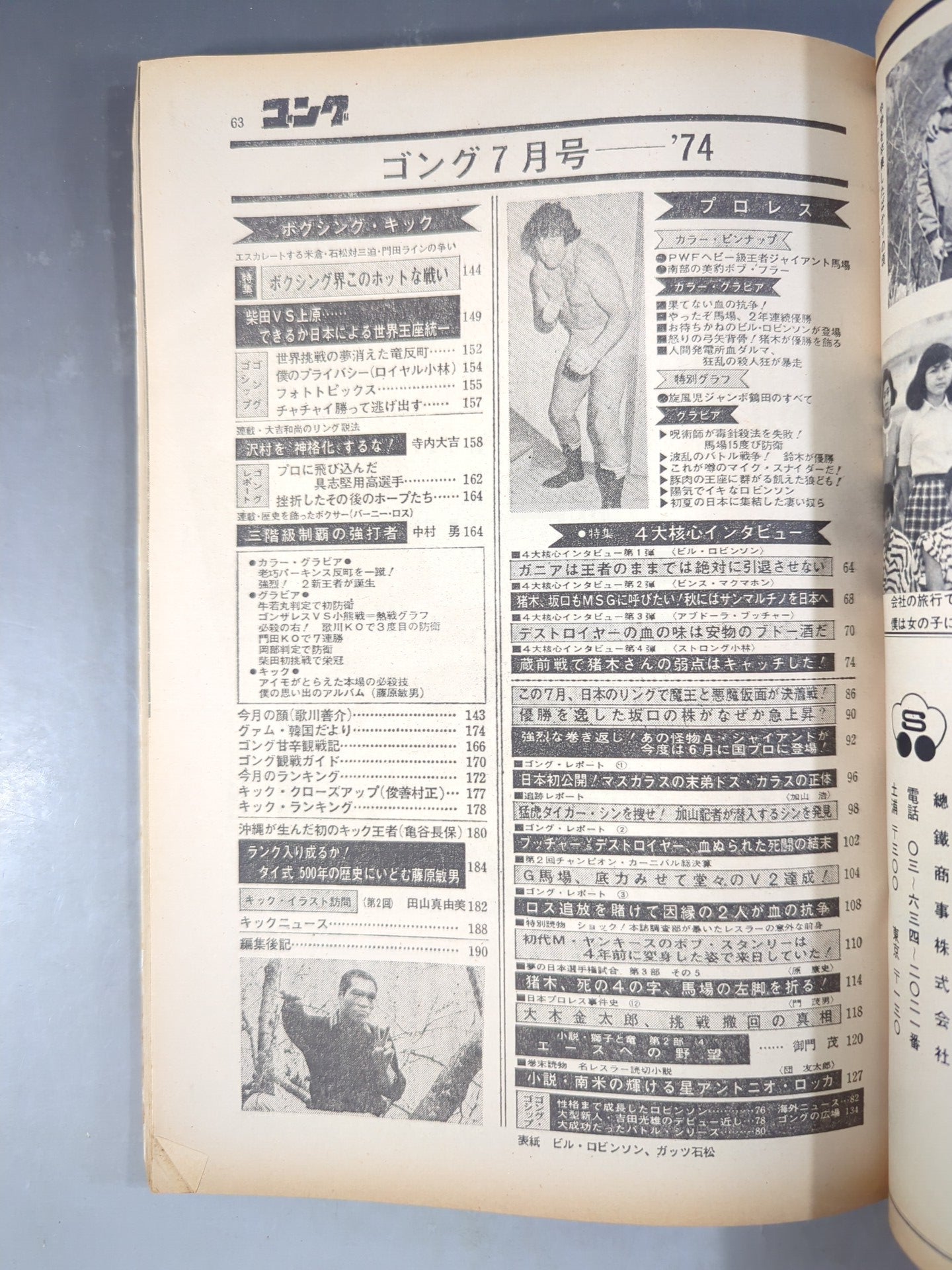 月刊ゴングVol.7 No.7