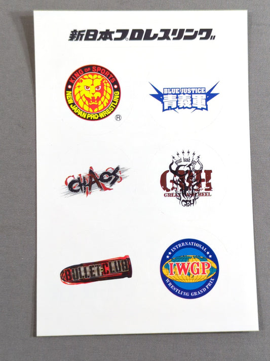 新日本プロレス ユニット ステッカー