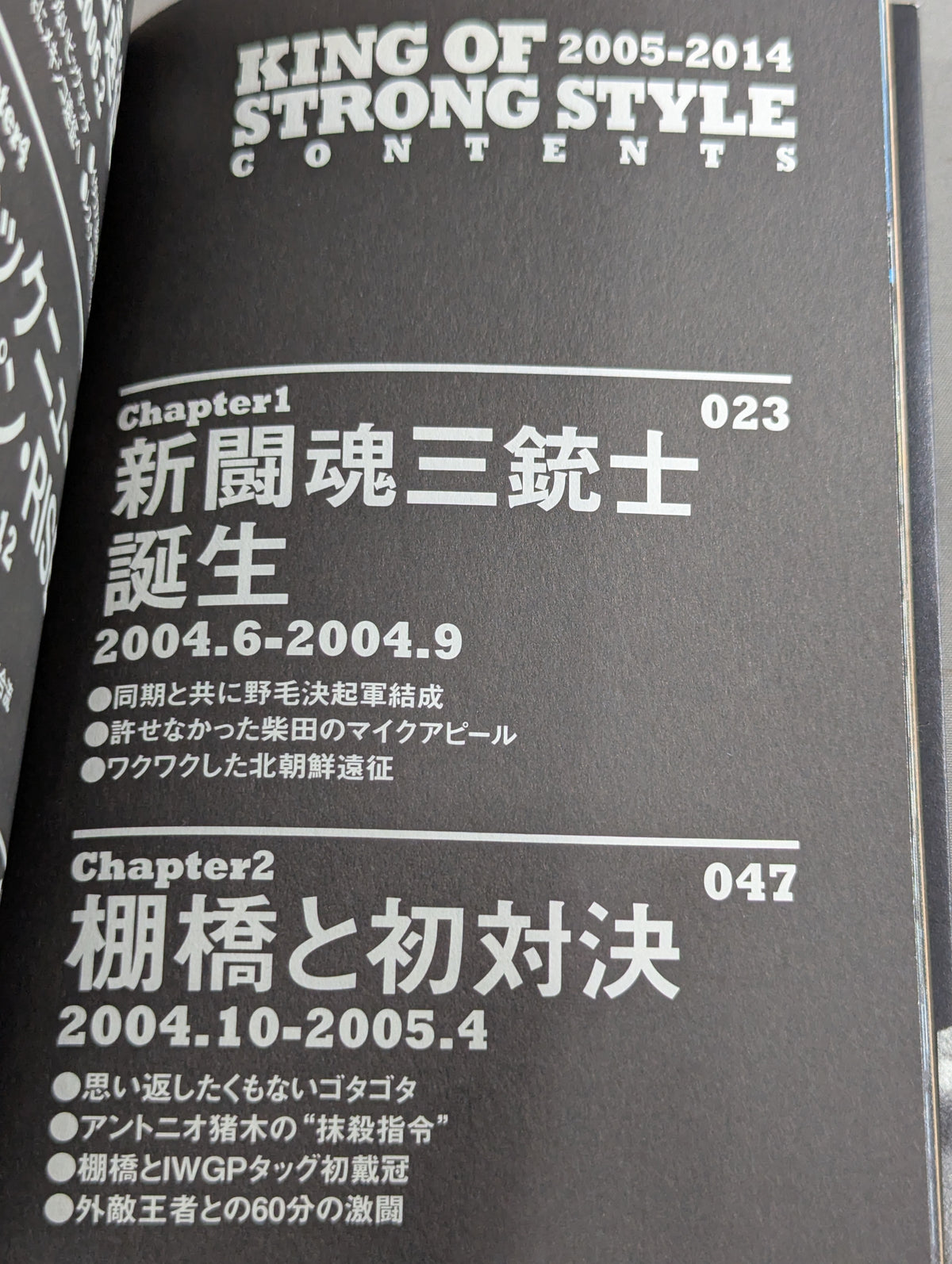 中邑真輔自伝 キング・オブ・ストロングスタイル 2005-2014 下巻