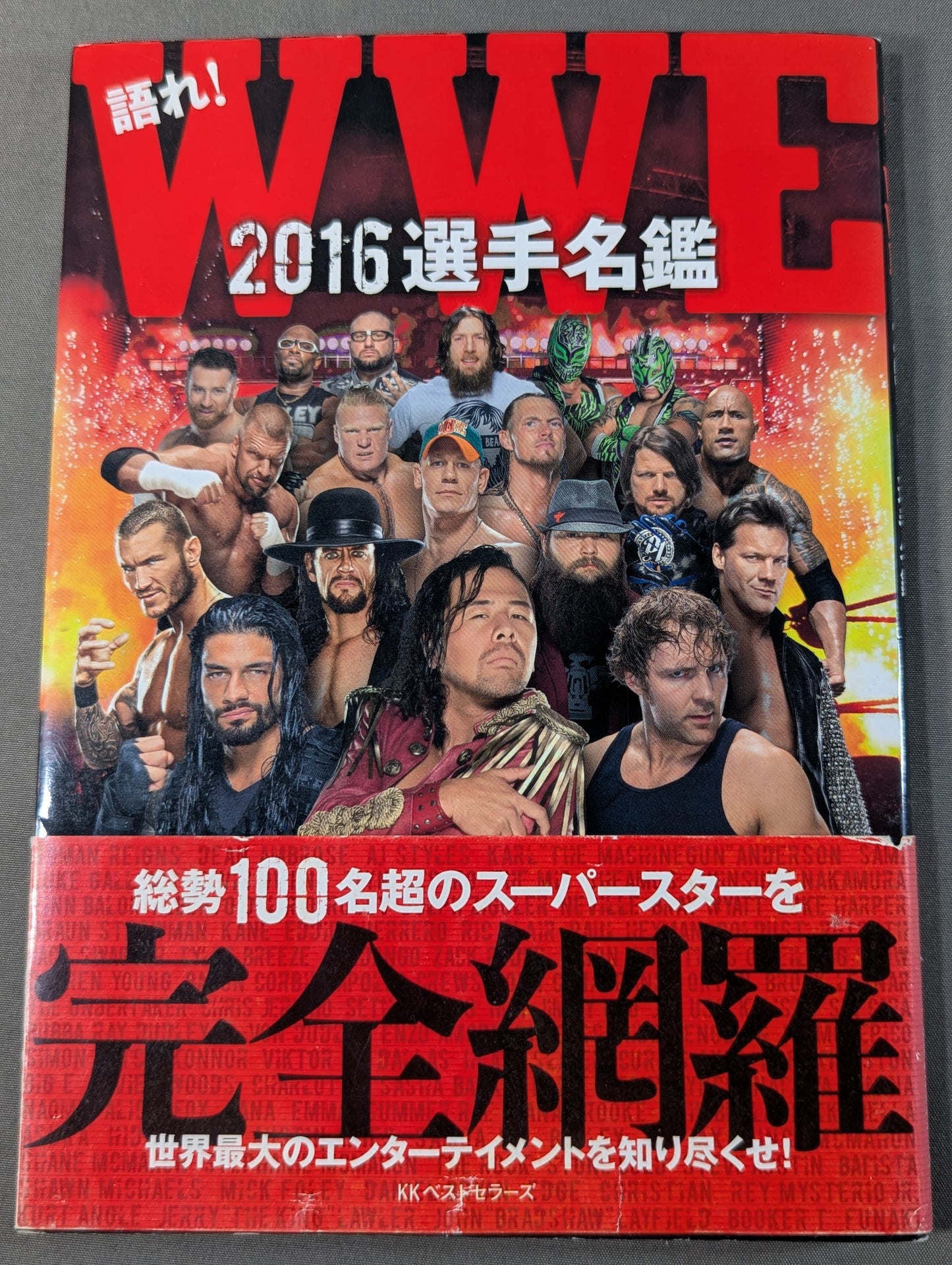 Tell me! WWE 2016 fighters roster