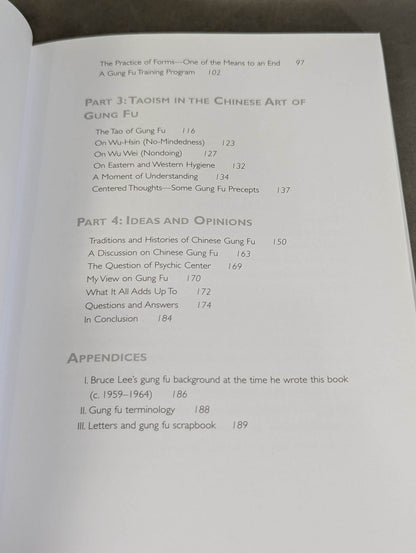 BRUCE LEE THE TAO OF GUNG FU Commentaries on the Chinese Martial Arts