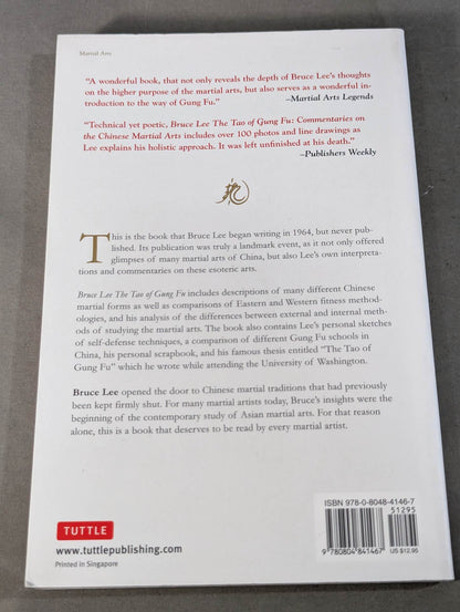 BRUCE LEE THE TAO OF GUNG FU Commentaries on the Chinese Martial Arts