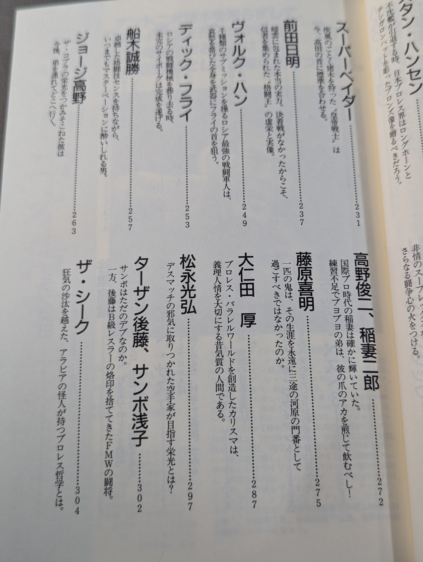 pro wrestler is a complete collection of guys like this