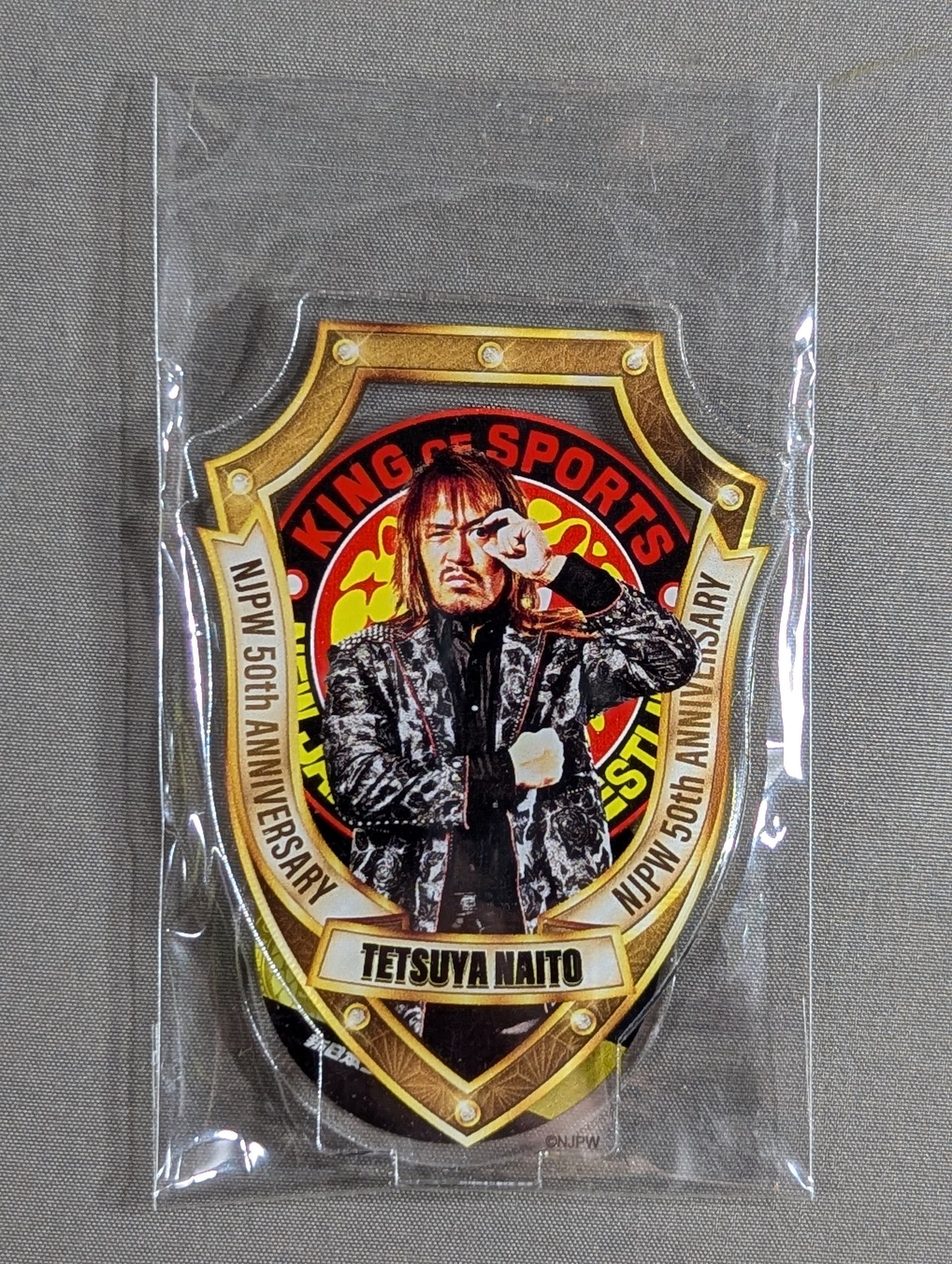 50th Anniversary Goods Tetsuya Naito Acrylic Stand