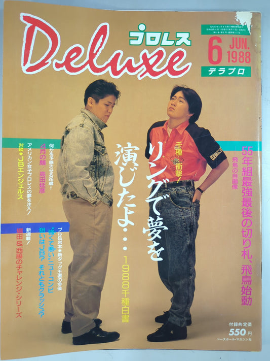 デラックスプロレス 1988年6月号