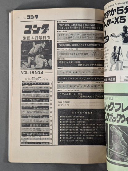 別冊ゴングVol.15 No.4