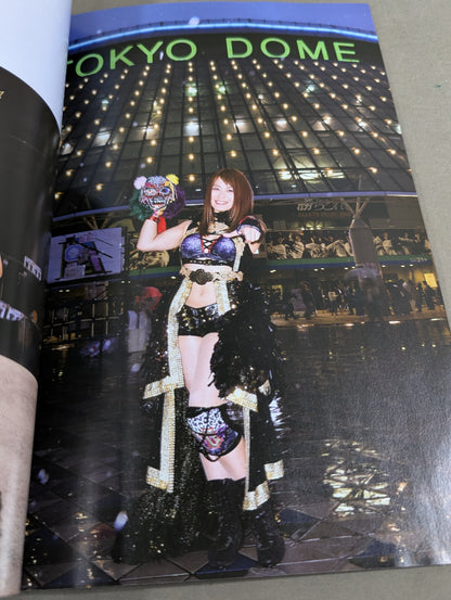 [Io Shirai (Iyo Sky)  hand signed autograph 】FOTOLIBRE de Mascara Numero.67