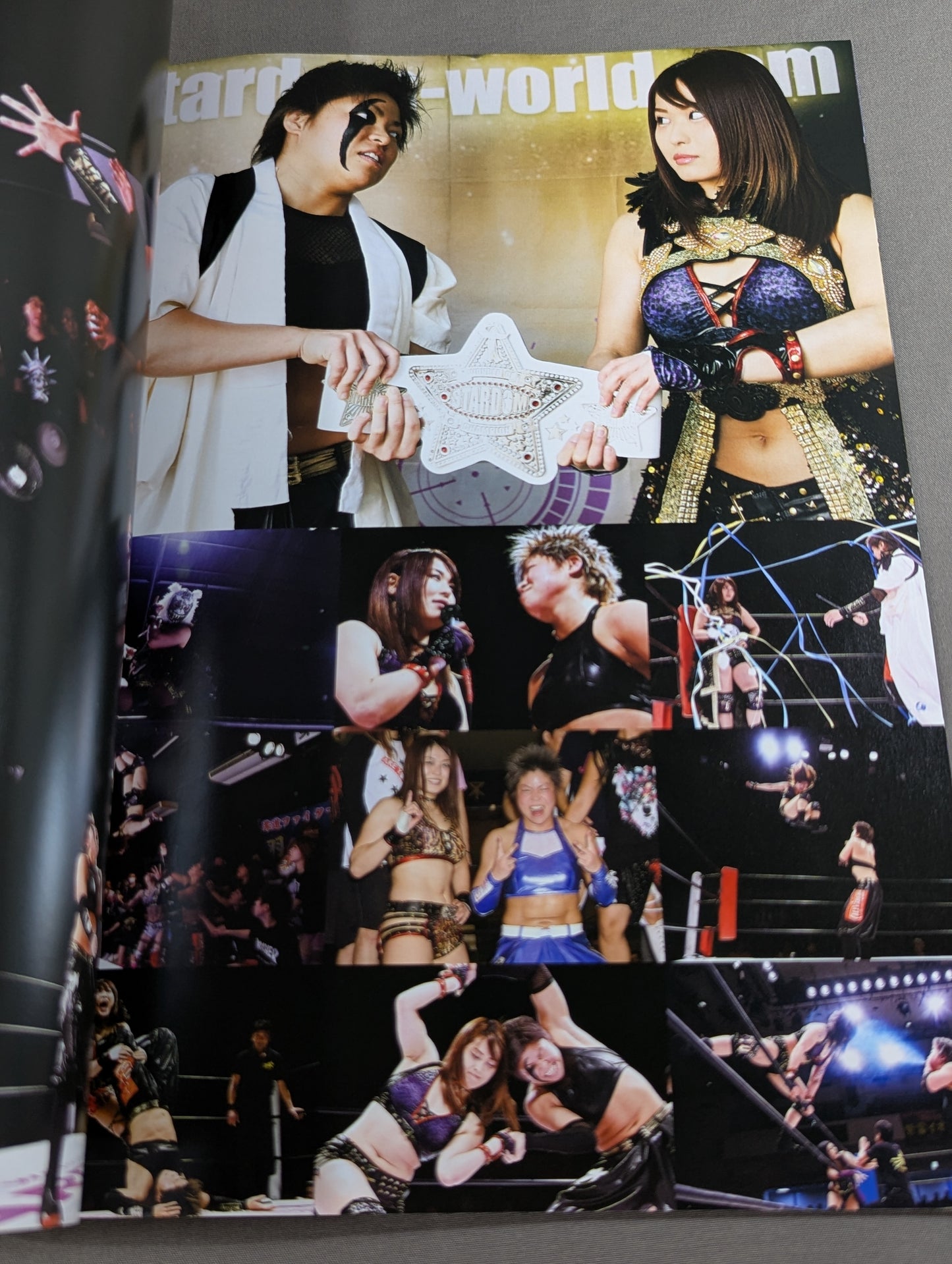 [Io Shirai (Iyo Sky)  hand signed autograph 】FOTOLIBRE de Mascara Numero.67