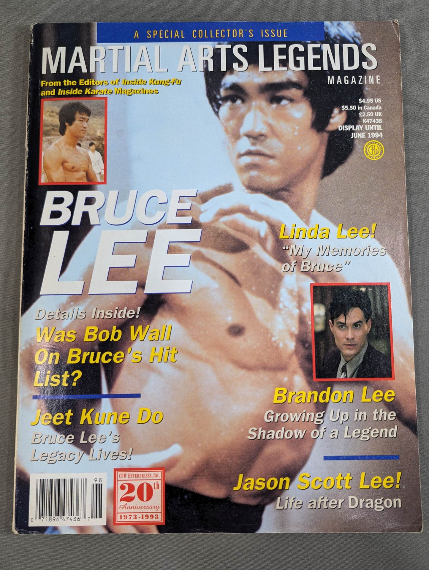 MARTIAL ARTS LEGENDS MAGAZINE：BRUCE LEE SPECIAL