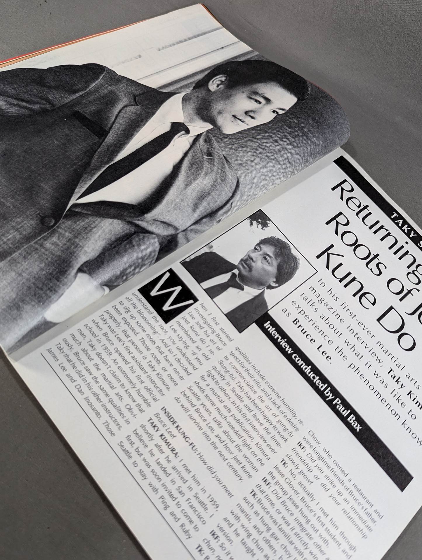 MARTIAL ARTS LEGENDS MAGAZINE：BRUCE LEE SPECIAL