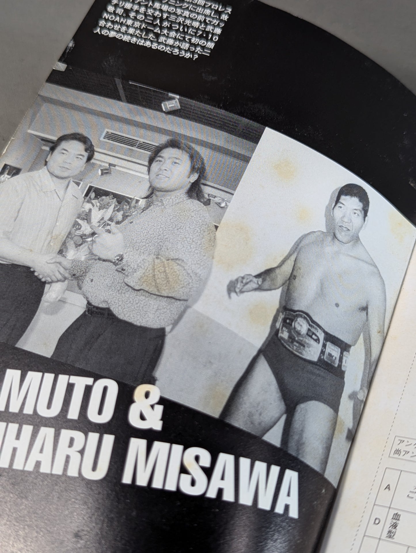 スーパースターのプロレス最強列伝