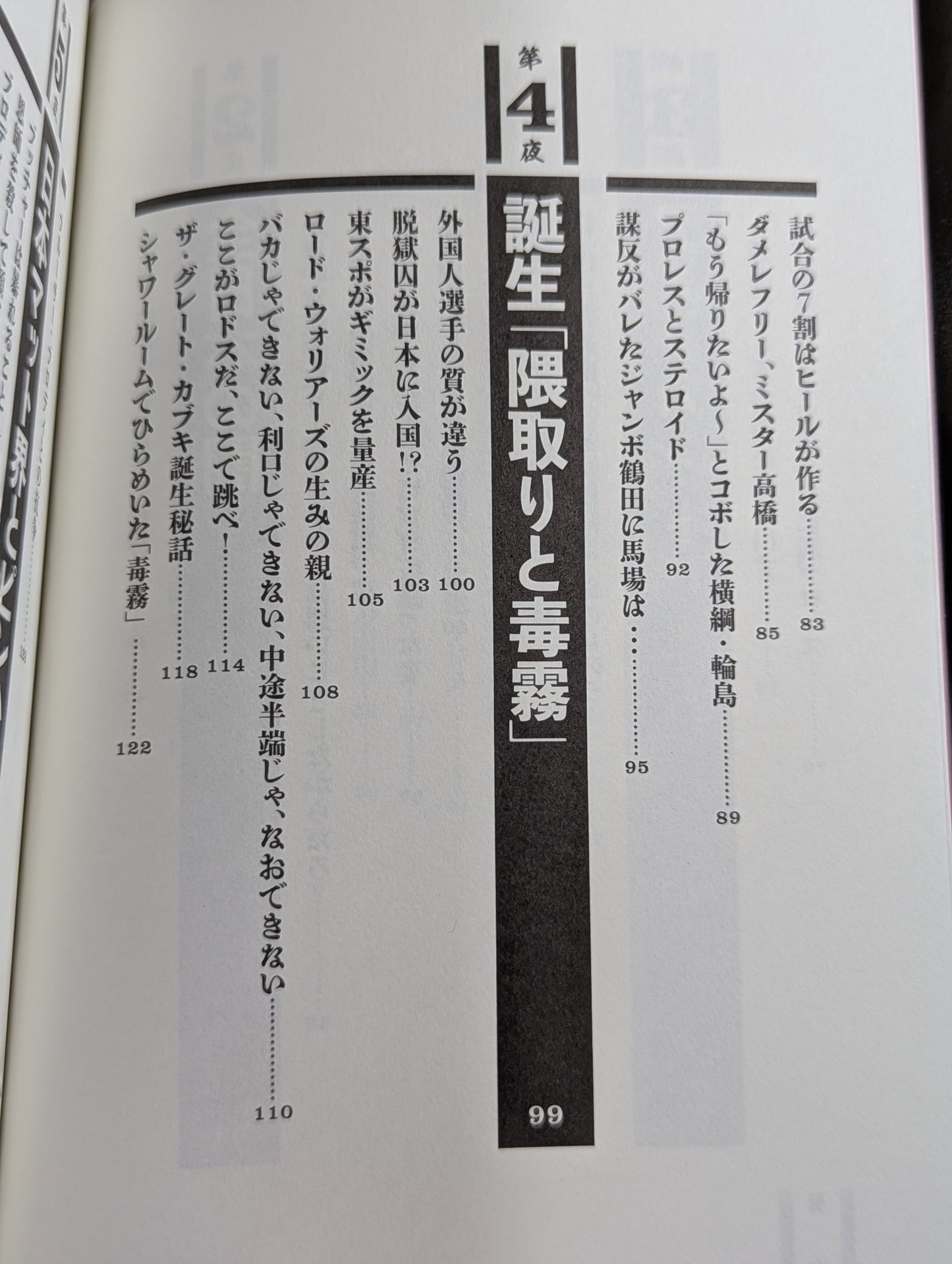 毒虎シュート夜話 昭和プロレス暗黒対談