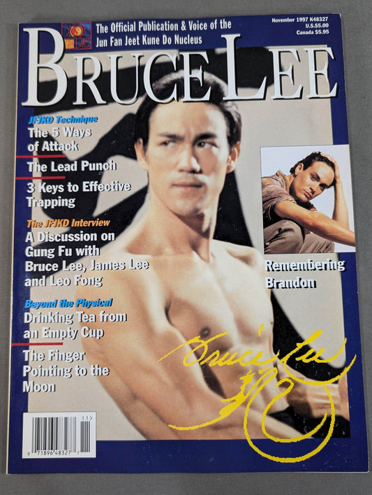 BRUCE LEE The Official Publication & Voice of the JunFan Jeet Kune Do Nucleus / November 1997