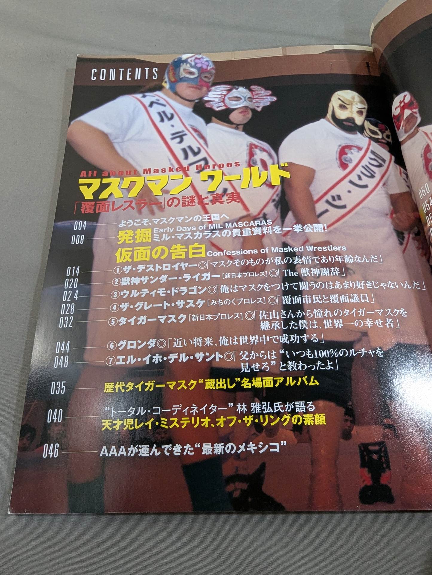 The Mystery and Truth of The Masked Man World "Masked Wrestler"