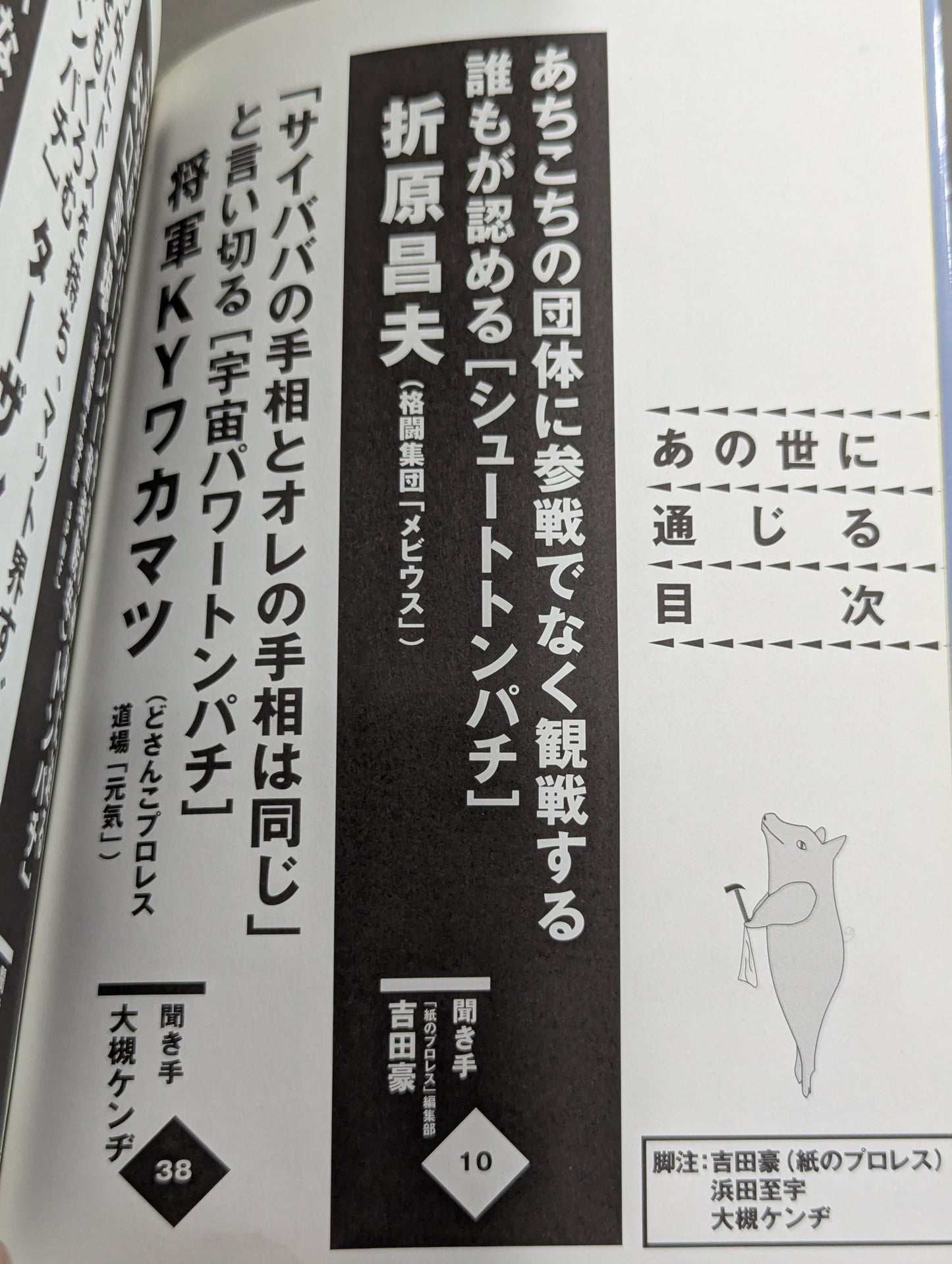 トンパチ 我が道を歩くトンパチレスラーインタビュー集