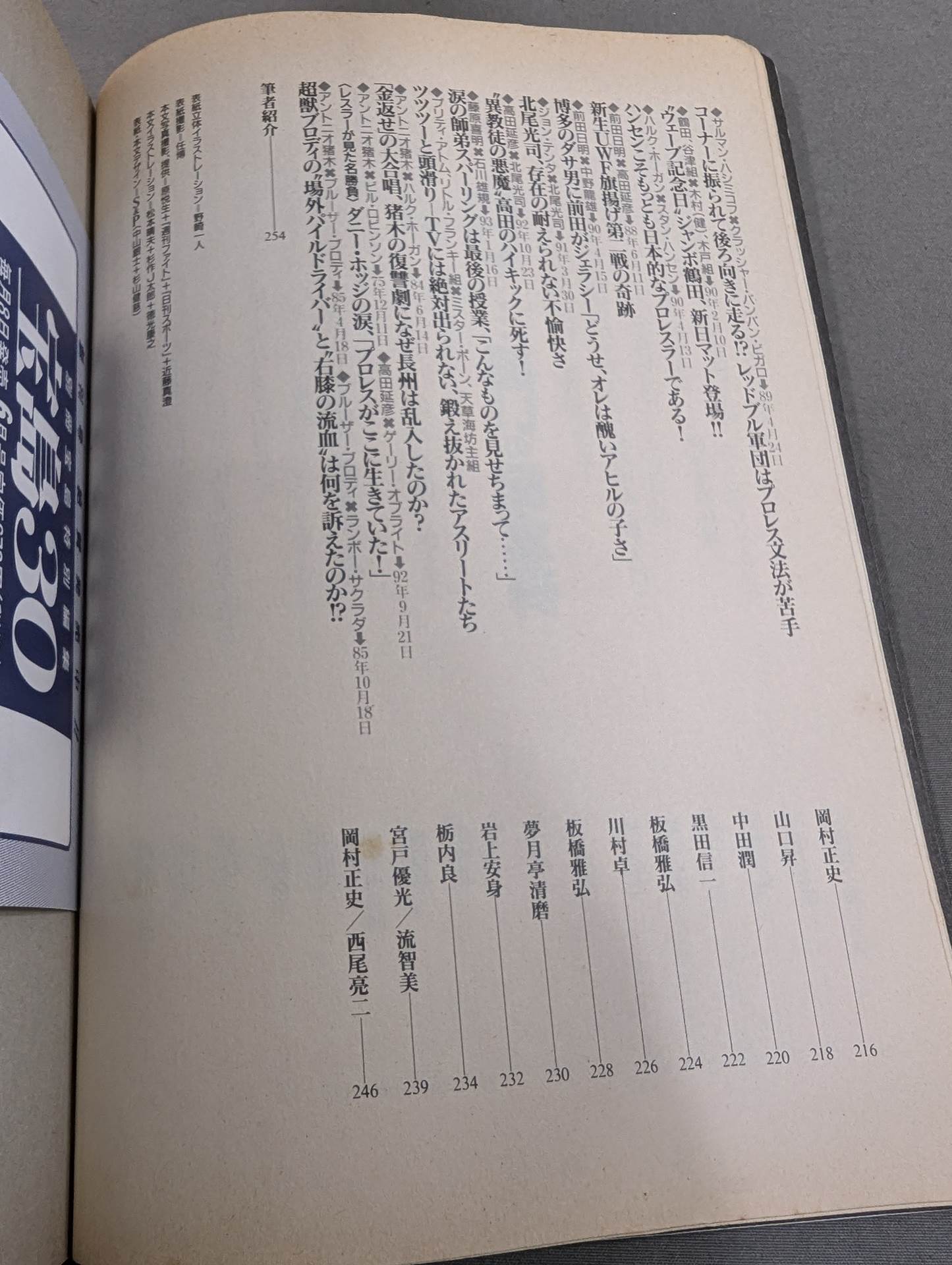 Bessatsu Takarajima 179 Pro Wrestling  Famous Game Reader Complete Preservation Edition Eternal 100th Match!!