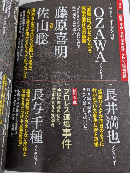 シリーズ 逆説のプロレス Vol.25  昭和 平成 令和「完全検証 プロレス道場 幻想」