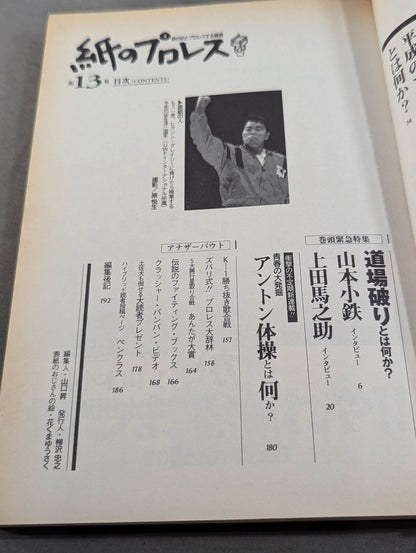 紙のプロレス13
